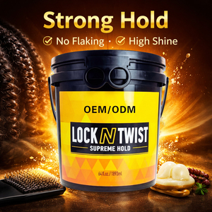 Gel Coiffant Lock N Twist Fixation Forte 64oz Effet Brillant pour Tresses et Locs, Contrôle des Bords et Anti-Frisottis pour une Coiffure Longue Durée - Product Image 6