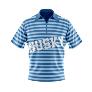 Polo T-shirt personnalisé à sublimation pour hommes, très vendu, de haute qualité, respirant, idéal pour l'été - Product Image 5