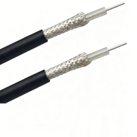 Câble coaxial RF RG223 U personnalisé, 50 ohms, double blindage, faible perte, flexible, pour antenne de communication LTE GPS WiFi