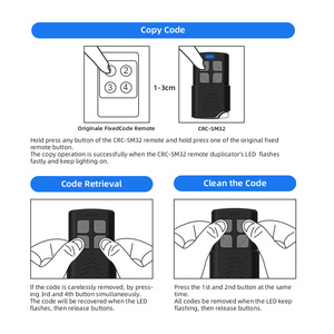 <strong>Gate</strong> <strong>Opener</strong> 433mhz 4 Button Wireless <strong>Remote</strong> <strong>Control</strong> - Product Image 4