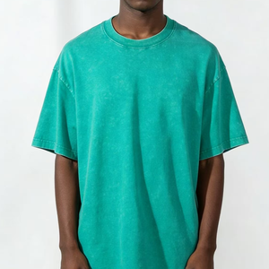 T-shirts personnalisés avec logo OEM, fabricants de t-shirts en coton noir 100% lourd, lavage à l'acide, graphisme vintage <span class=keywords><strong>Dragon</strong></span> <span class=keywords><strong>Ball</strong></span> DBZ Anime pour hommes - Product Image 2