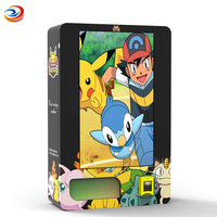 Distributeur automatique mural à écran tactile de 32 pouces pour cartes Pokémon Anime, paiement NFC SDK, vérification d'âge, gestion basée sur le cloud