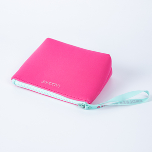 BSCI Custom Print <b>Small</b> Neoprene Pouch Maquillaje Bolsas <b>Travel</b> Makeup Clutch Beauty <b>Bag</b> Silicone Cosmetic <b>Bags</b> - Product Image 6