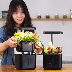 Mini jardin intelligent créatif pour plantes, jardin d'intérieur, pot hydroponique pour fleurs, jardin domestique, pots intelligents avec lumière LED - Product Image 6