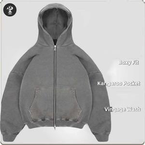 Sudadera con Capucha Extra Grande de Fabricante, Diseño Personalizado, 100% Algodón, Sudadera Informal de Invierno, Ecológica y Transpirable - Product Image 2