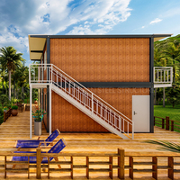 Maisons préfabriquées personnalisées de 70 m2 à 100 m2, construction en panneaux EPS, maison conteneur en kit pour le marché paraguayen, conception de plan