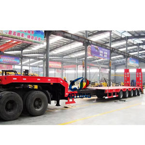 נמוך נמוך נרחב נמוך מיטה נמוכה שלדת נגרר משאית למחצה 100ft מורחב מאריך מיטה נמוכה חצי נגרר למכירה - Product Image 1