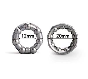 Juego de rodamientos AISI estándar 5/16x9, retenedor de bolas de acero al carbono, Pedal, horquilla delantera, auriculares, bujes de eje para bicicleta, bolas de acero inoxidable - Product Image 4