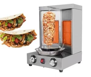 Rôtissoire à viande électrique rotative automatique verticale de comptoir de gril du Moyen-Orient à gaz commercial pour Shawarma et <span class=keywords><strong>kebab</strong></span> turc - Product Image 1