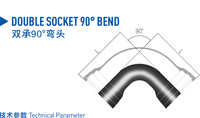 DOUBLE SOCKET 90 °   BEND