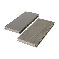 Revêtement de terrasse en PVC solide toutes saisons, couche protectrice co-extrudée, anti-abrasion, imperméable, installation facile, sol de villa