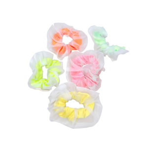 Coletero de organza con degradado de color, estilo dulce para mujer, accesorios para el cabello de uso diario - Product Image 2