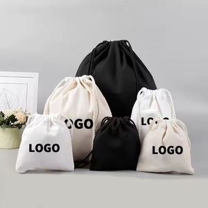 Wholesale Customized Cotton <b>Dust</b> Cover <b>Bag</b> Reusable <b>Dust</b> Pouch with Logo Printed for Shoes Handbags - Product Image 1
