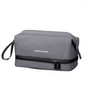 2026 New Waterproof Men's Large Capacity Travel <b>Toiletries</b> Set High-Adventure Essentials Portable Organ with Zipper <b>Storage</b> - Product Image 2
