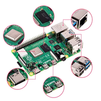 Original Raspberry Pi Modelo Pi4 4B 1GB 2GB 4GB 8GB RAM Kit Board 1G 2G 4G 8g Pi 4 B Ordenador Raspberry Pi4b 1GB 2GB 4GB 8GB