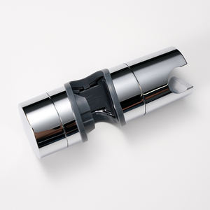 Support de pince coulissant en plastique chromé ABS réglable Support de <span class=keywords><strong>douche</strong></span> à main <span class=keywords><strong>universel</strong></span> pour robinet de salle de bain Accessoires de qualité - Product Image 3