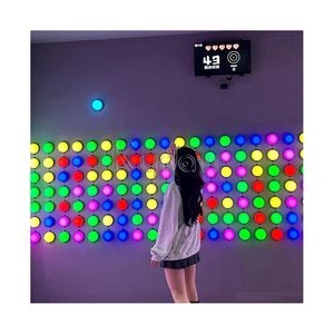 Coordination œil-main interactive : Trouvez les différences, défi avec boutons lumineux LED, jeu mural multijoueur d'intérieur à activer - Product Image 1