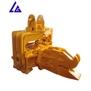 Pince mécanique inclinable à rotation de 180 degrés gauche-droite pour excavatrice, type horizontal, pour piquetage hydraulique - Product Image 5