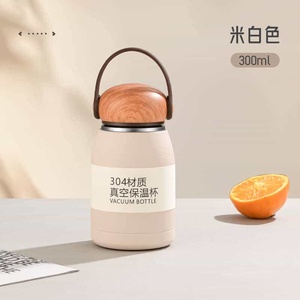 Portable Cute Stainless Steel <b>Thermos</b> <b>Cup</b> Simple Mini Suitable Men Women Students Household Use Business Gifts Wholesale Double - Product Image 5