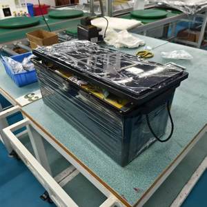 Batería LiFePo4 al por mayor 12V 24V 50Ah 100Ah 200Ah 300Ah Bluetooth IP65 impermeable de ciclos profundos batería solar recargable - Product Image 4