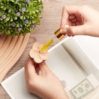 Fleur en bois voiture désodorisant diffuseur huiles essentielles aromathérapie parfums évent Clip tableau de bord utilisation intérieure aide au sommeil rafraîchissant