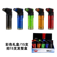 Briquets torche à gaz butane rechargeables