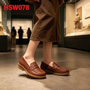 ZYF, Zapatos Náuticos Azules con Cordones Estilo Weekend Escape para Alivio del Dolor de Pies, Zapatos de Paseo Urbanos Cosidos a Mano HSW080 - Product Image 4