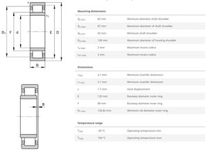 NU314 High Quality Single Row Machinery Forklift <b>Bearings</b> NU313 <b>Cylindrical</b> <b>Roller</b> <b>Bearing</b> NU316 - Product Image 6