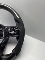 Volant de course sport en fibre de carbone de haute qualité GZYLC pour Mercedes-Benz C E S CLA GLA GLC GLE GLS W205 W213 W222 W177