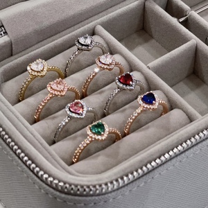 Anillo <span class=keywords><strong>de</strong></span> Plata <span class=keywords><strong>de</strong></span> Ley S925 con Corazón Elevado <span class=keywords><strong>de</strong></span> <span class=keywords><strong>Pandora</strong></span>, Regalos para el Día <span class=keywords><strong>de</strong></span> San Valentín - Product Image 5