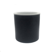 MODERNE GERMER NOIR Plante Décorative En Céramique Fleur plantes AUTO-ARROSANT KIT de culture hydroponique Pot Pour l'intérieur