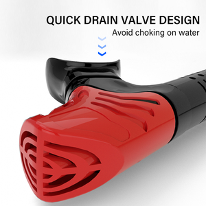 SNK200 su geçirmez silikon yetişkin şnorkel ekipmanları kuru dalış solunum tüpü kuru dalış şnorkel tüplü dalış ekipmanları - Product Image 3