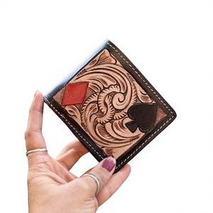 Portefeuille en cuir fait main en gros, portefeuille long à fermeture éclair personnalisé pour homme, vente chaude, couleur marron tendance, porte-monnaie, cadeau pour lui - Product Image 1