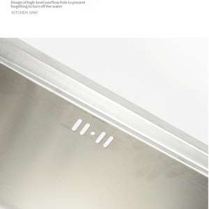 Fregadero de Cocina Grande de Acero Inoxidable 304 de Suministro Directo del Fabricante, Fregadero de Cocina de Acero Inoxidable - Product Image 6