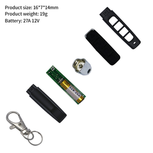 <span class=keywords><strong>433MHz</strong></span> kunci duplikator klon tiruan mudah kontrol jarak jauh RF nirkabel 4 tombol Universal untuk Gerbang listrik garasi pintu - Product Image 4