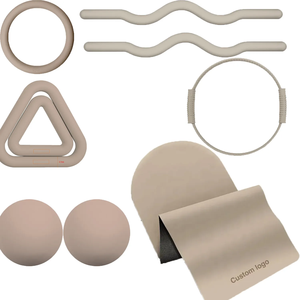 Kit d'entraînement athlétique de qualité supérieure : Tapis de sol en PU, anneau de résistance et mini ballon suisse avec personnalisation OEM - Product Image 4