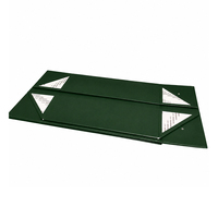 Boîte cadeau magnétique pliable de luxe personnalisée, emballage rigide en carton plat pour vêtements, cosmétiques, bijoux, logo OEM