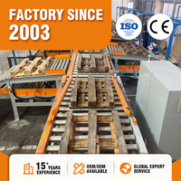 Ligne de tri et de réparation automatique de palettes en bois FENGKAI SF5000, 5000 pièces/turn, 3-5 fois plus rapide, avec PLC, CE, ISO, 480V