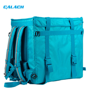 Delivery Blue Grocery Delivery Transport Motorcycle Cooler Tote Food Insulated Thermal Food Delivery Bag Pizza Thermo Bag - Product Image 2
