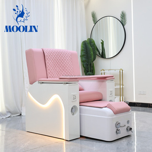 Sillón <span class=keywords><strong>de</strong></span> Manicura y Pedicura Eléctrico MOOLIN, Moderno y <span class=keywords><strong>de</strong></span> Lujo, con Función <span class=keywords><strong>de</strong></span> Masaje Automático, Cuero PU Resistente, para Dormitorio, Salón <span class=keywords><strong>de</strong></span> <span class=keywords><strong>Uñas</strong></span>, Profesional - Product Image 6