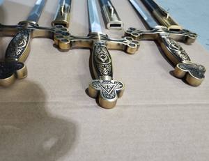 Épée du Seigneur des Anneaux personnalisée, décoration médiévale, épée maçonnique, épée de franc-maçon, cosplay - Product Image 3