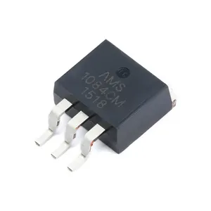 Régulateur de tension linéaire LDO AMS1084CM-ADJ TO-263 authentique, circuit intégré de réduction de tension pour alimentation - Product Image 1