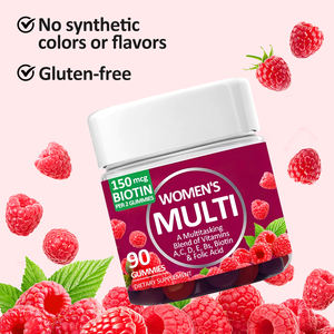 Suministro de 45 <span class=keywords><strong>d</strong></span>ías para mujeres, multivitaminas, vitaminas gomosas, 90 onzas, vitaminas para adultos, ácido fólico <span class=keywords><strong>D</strong></span>, sabor a bayas para mujeres embarazadas - Product Image 3