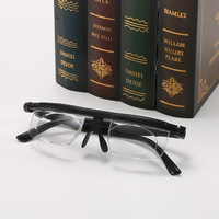 Lunettes de lecture à correction de myopie à focale universelle réglable -6D à +3D pour femmes et hommes