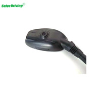 Rétroviseur de moto DVR, rétroviseur de moto CE OEM2, caméra LCD étanche à 2 canaux, universel pour voiture
