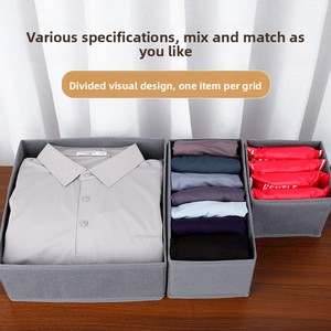 Đa Chức Năng Có Thể Gập Lại Quần Áo Tổ Chức Tủ Quần Áo Đồ Lót Vớ Lưu Trữ Tổ Chức Tủ Quần Áo Lưu Trữ Boxe Cho Đồ Lót - Product Image 3