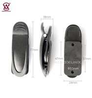 QingGear cliquet POM matériel professionnel étui de sécurité Clip boucle de ceinture pour reçu carte support de stockage pince
