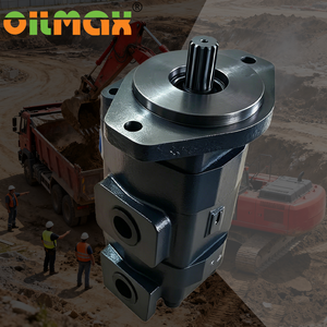 Bomba de Engranajes Hidráulica Doble VOE14778107 OM-VOE14778107 para Maquinaria de Construcción Volvo - Product Image 1