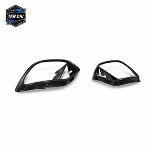 Garniture de ventilation de pare-chocs avant en fibre de carbone pour Mercedes-Benz AMG <span class=keywords><strong>GT</strong></span> <span class=keywords><strong>53</strong></span> X290 <span class=keywords><strong>4MATIC</strong></span>+ 2019-2023 Style Sport Fixation directe par boulons - Product Image 2