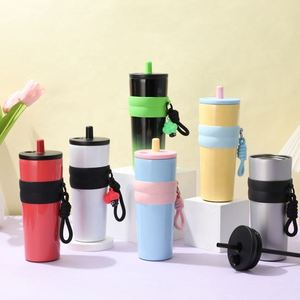 Nueva Taza de Café Colorida de Alta Calidad, para Hombre y Mujer, Gran Capacidad, Acero Inoxidable 316, Termo, Conserva el Calor y el Frío - Product Image 1